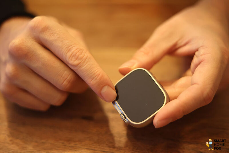 Дисплей Apple Watch Ultra.